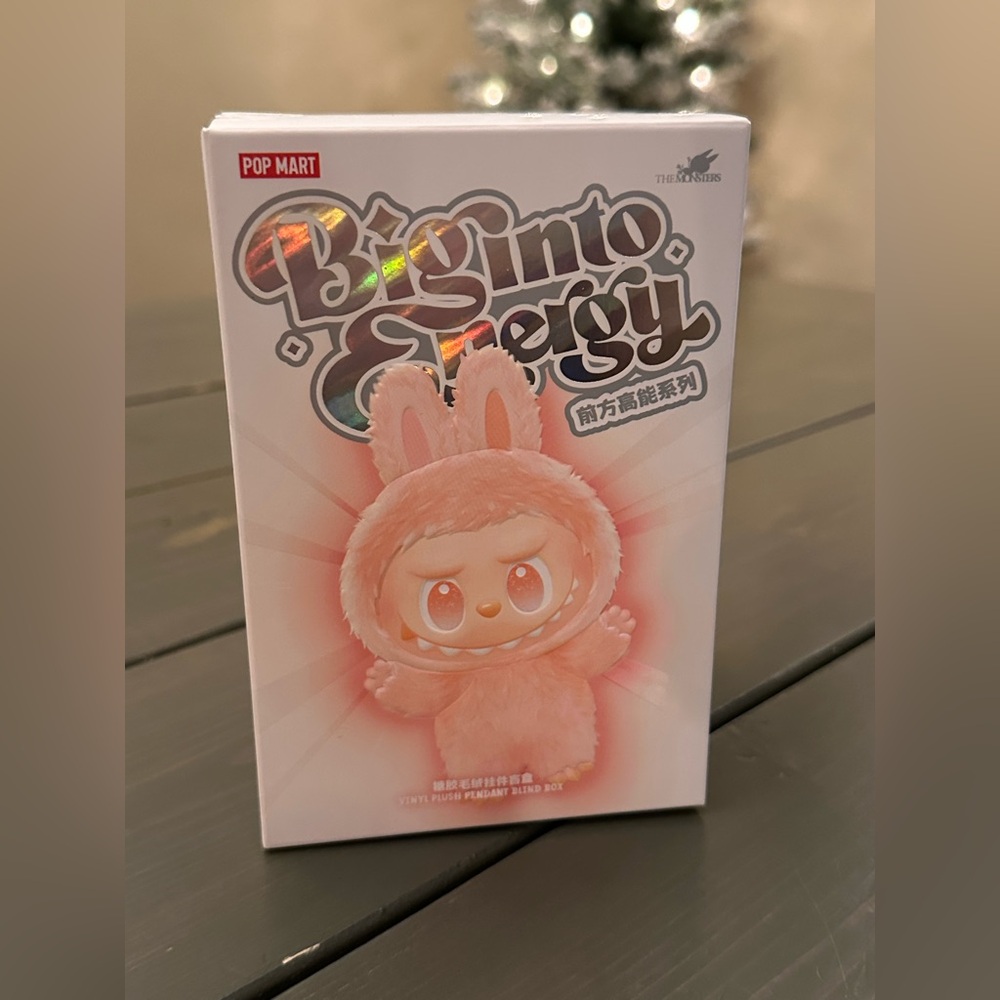 Labubu PM Big Into Energy Vinyl Plush (Sealed Blind Box)